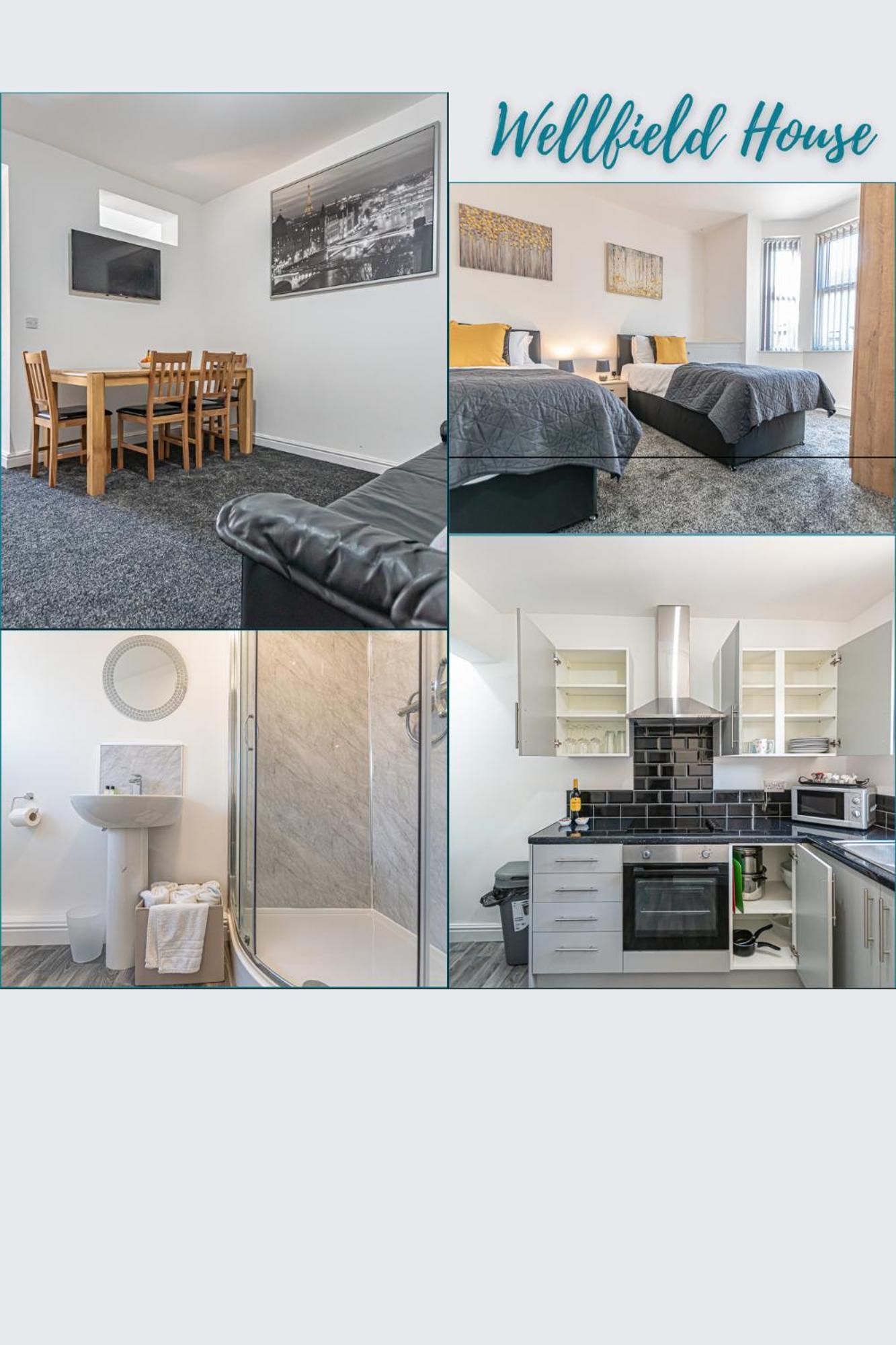 Wellfield Serviced Accommodation Warrington Eksteriør bilde